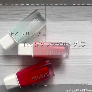 ナチュラルブルームリップオイルセラム 3色セット/PINATE/リップグロスを使ったクチコミ（1枚目）