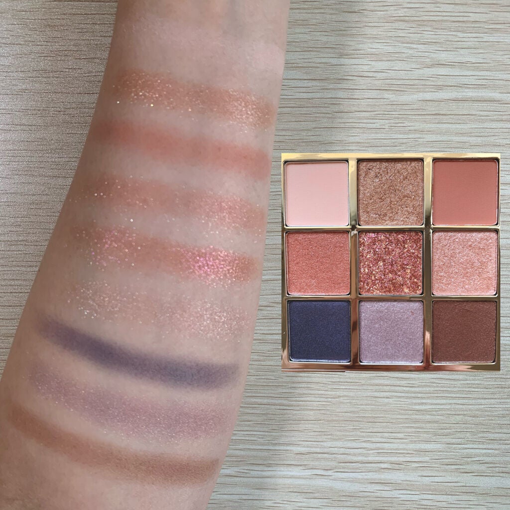 長相思シリーズ 9色アイシャドウパレット/CATKIN/アイシャドウパレットを使ったクチコミ(5枚目)