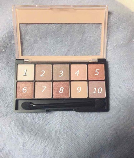 NATURAL SHADOW PALETTE/CITY COLOR/アイシャドウパレットを使ったクチコミ(2枚目)