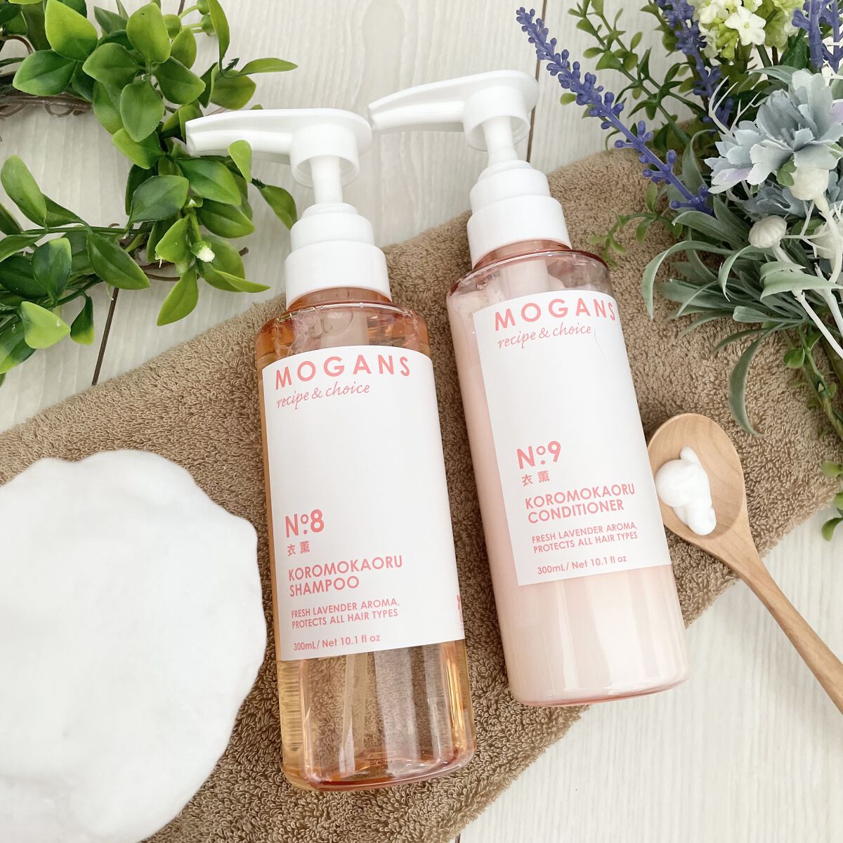 ノンシリコン アミノ酸 シャンプー/コンディショナー 衣薫（ころもかおる）/MOGANS/市販シャンプーを使ったクチコミ（3枚目）