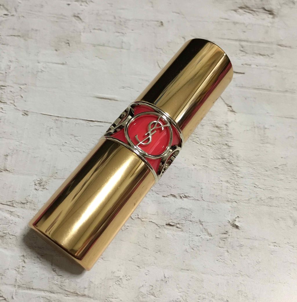 ルージュ ヴォリュプテ シャイン/YVES SAINT LAURENT BEAUTE/口紅を使ったクチコミ(1枚目)