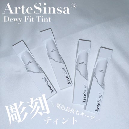 ビルダブルデューイフィットティント/ArteSinsa/リップティントを使ったクチコミ(1枚目)