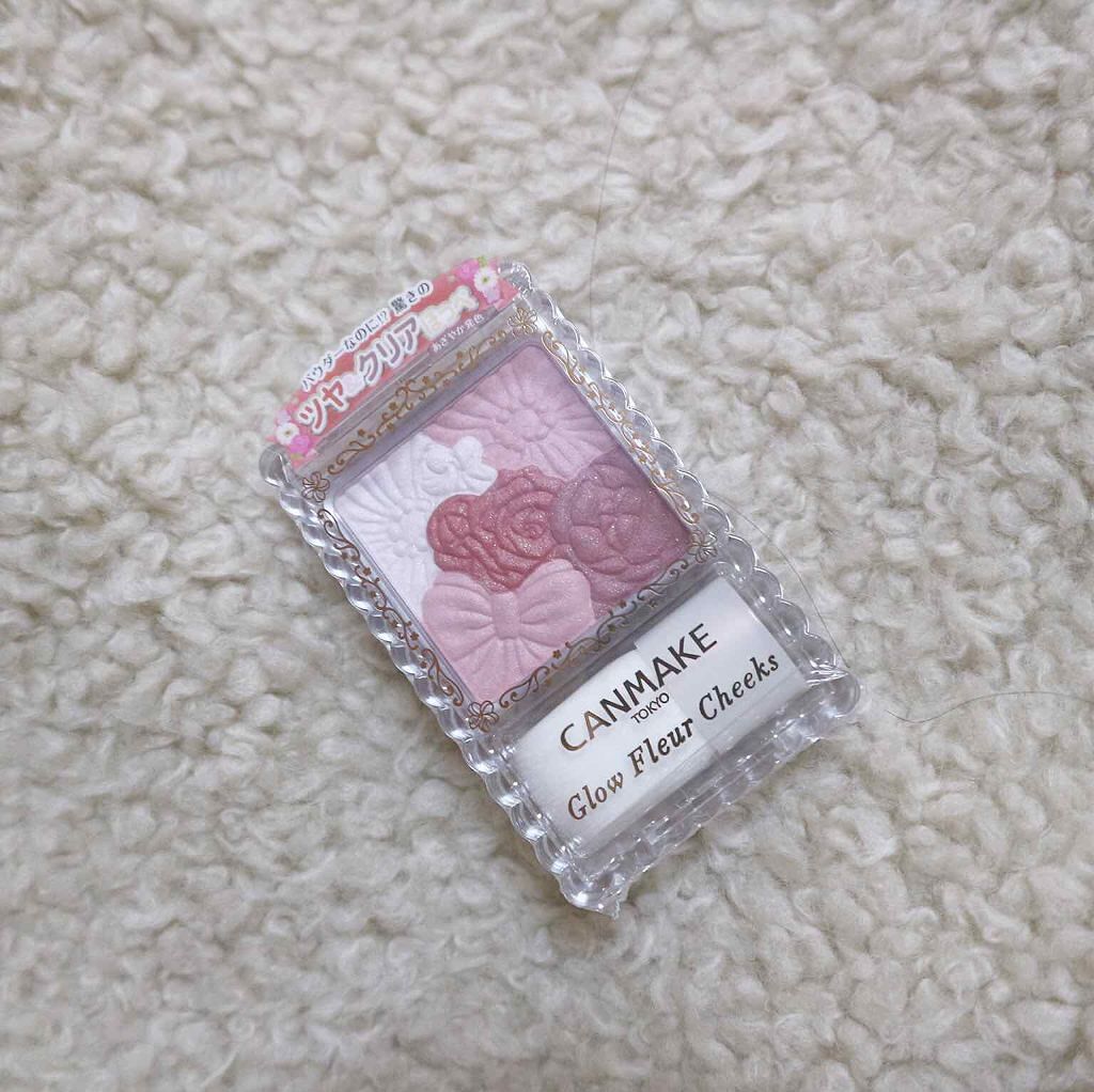 グロウフルールチークス/キャンメイク/パウダーチークを使ったクチコミ(1枚目)