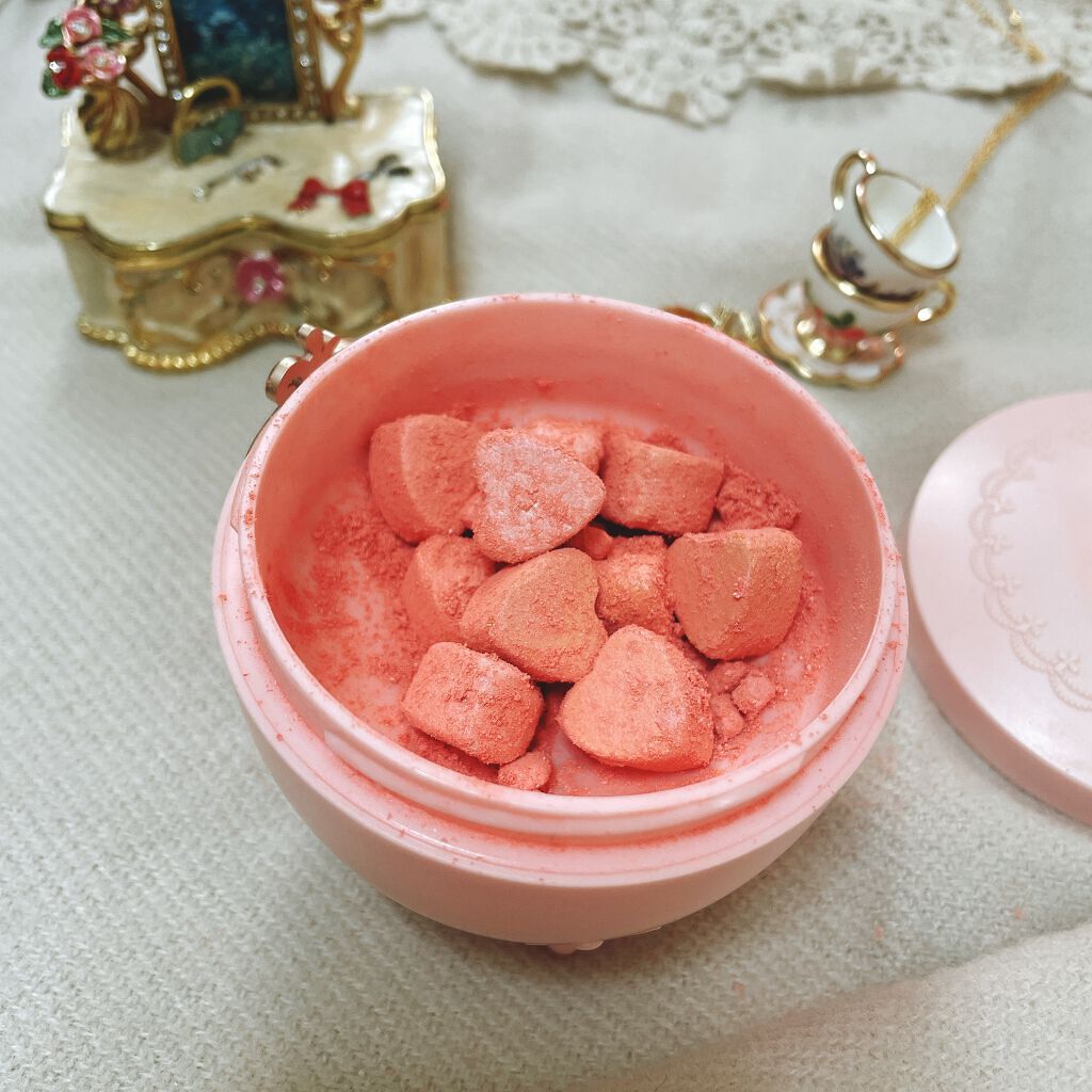 ハート ブロッサムチーク/ETUDE/パウダーチークを使ったクチコミ(2枚目)