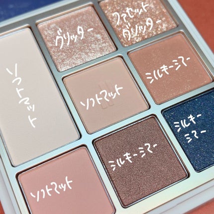 ドットオンムードアイパレット/Heart Percent/アイシャドウパレットを使ったクチコミ(7枚目)