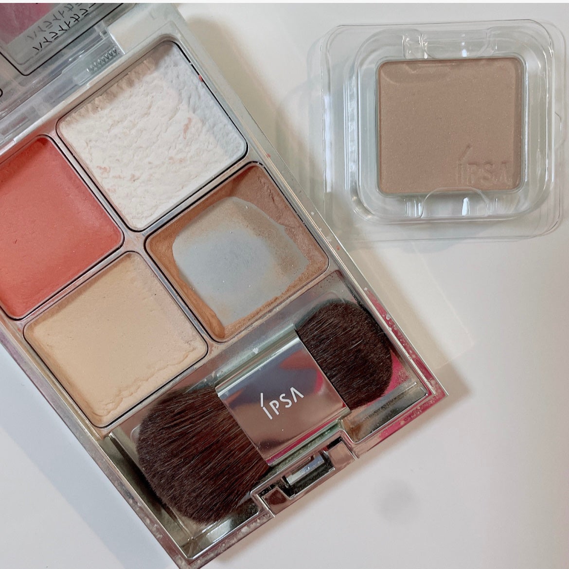 デザイニング フェイスカラーパレット/IPSA/プレストパウダーを使ったクチコミ(1枚目)