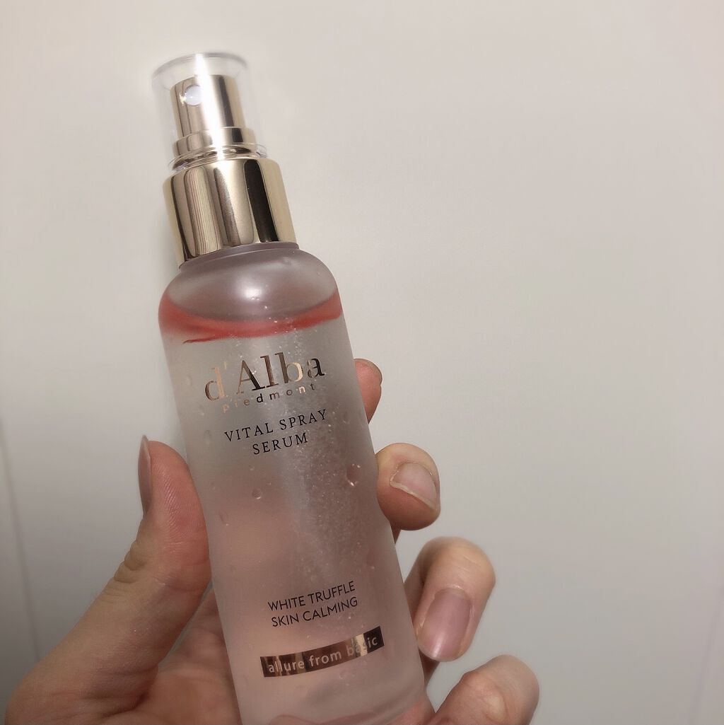 ダルバ ホワイトトリュフファーストスプレーセラム/ダルバ/ミスト状化粧水を使ったクチコミ（3枚目）