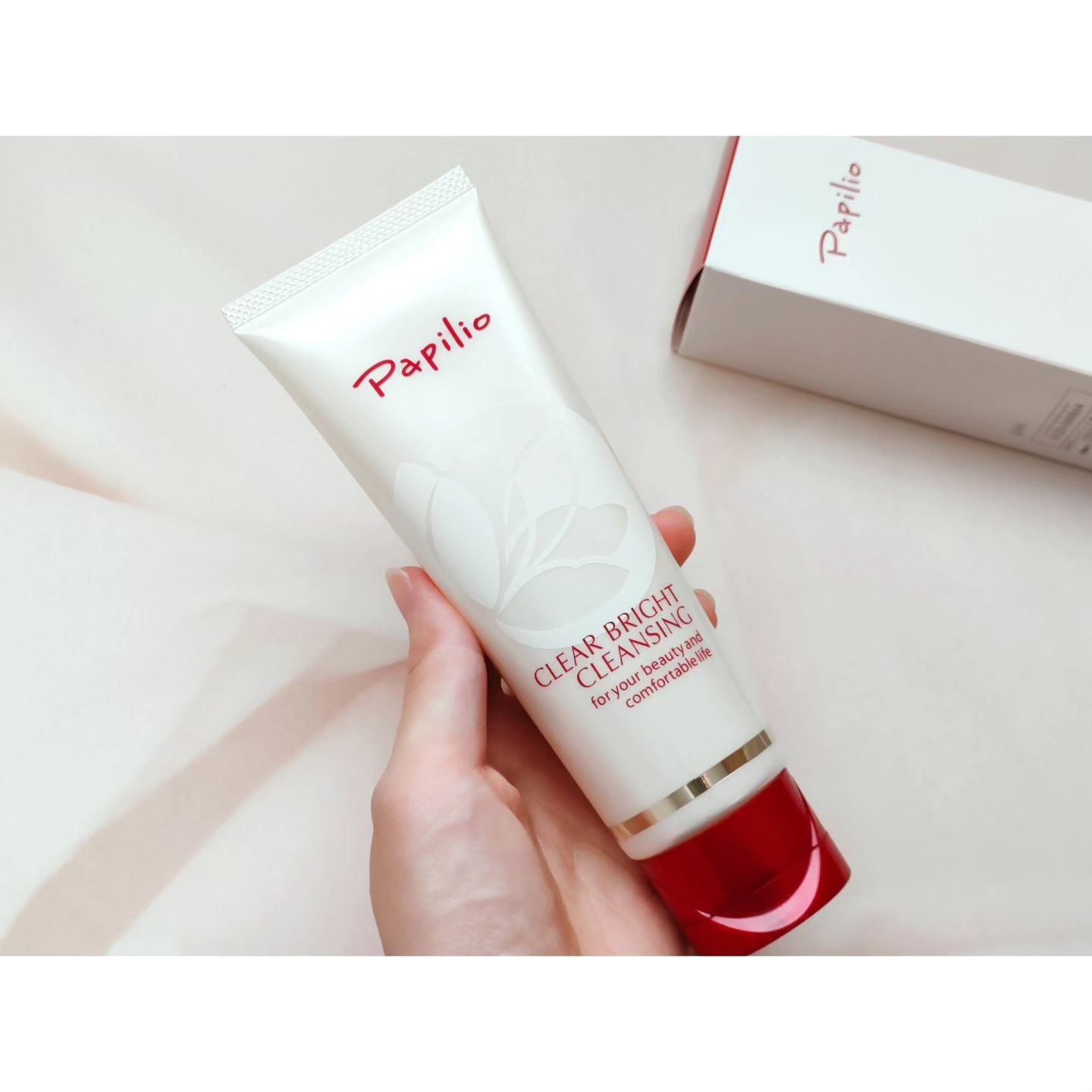 クリアブライトクレンジング/Papilio/ミルククレンジングを使ったクチコミ（2枚目）
