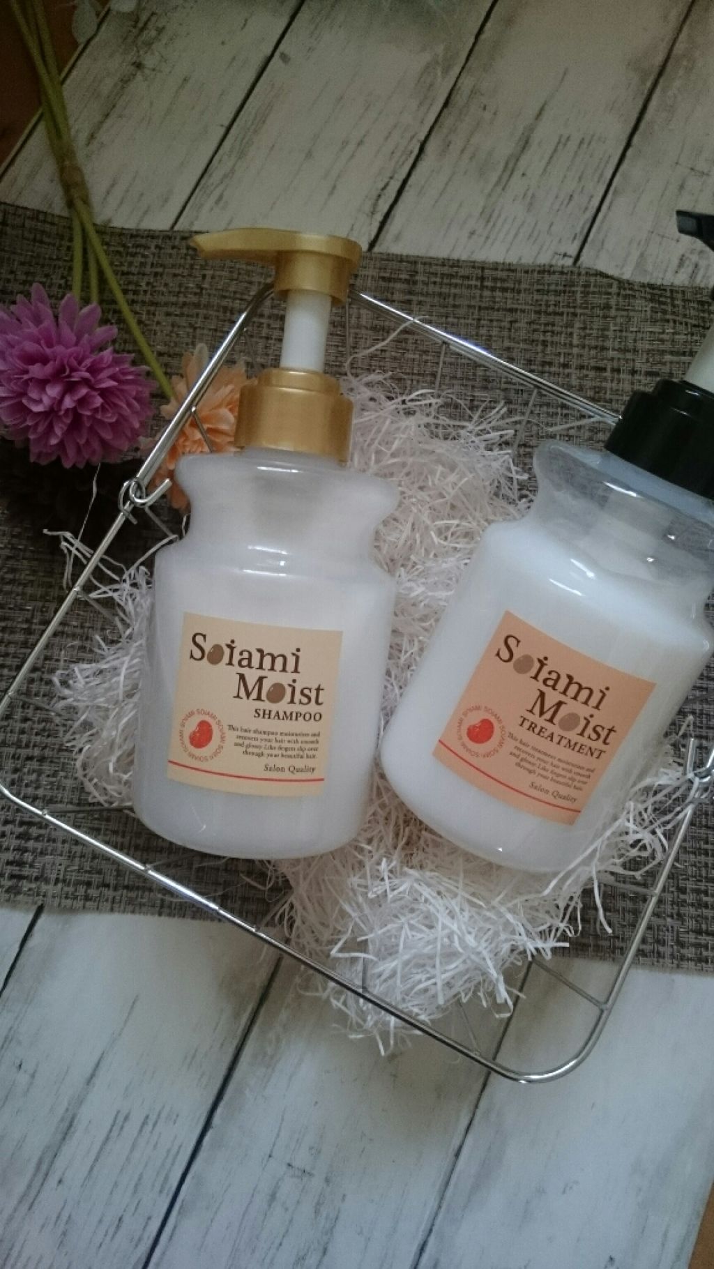 モイストシャンプー／トリートメント/soiami/市販シャンプーを使ったクチコミ（1枚目）