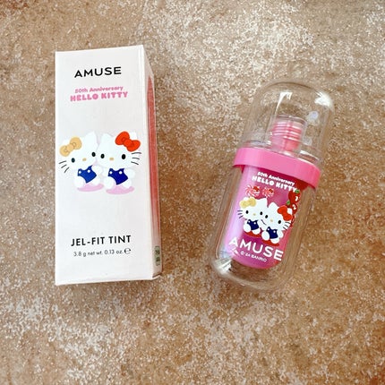 ジェルフィットティント/AMUSE/リップティントを使ったクチコミ(6枚目)