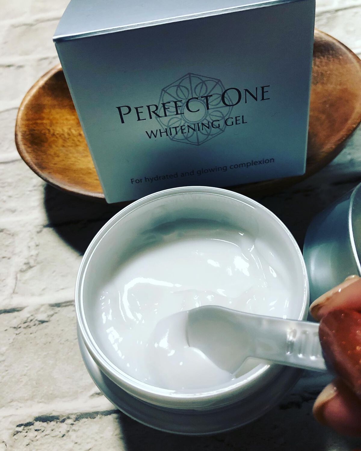 パーフェクトワン 薬用ホワイトニングジェル/パーフェクトワン/オールインワン化粧品を使ったクチコミ(2枚目)