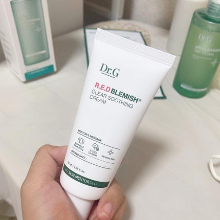 レッドB・Cスムージングクリーム/Dr.G/フェイスクリームを使ったクチコミ(5枚目)