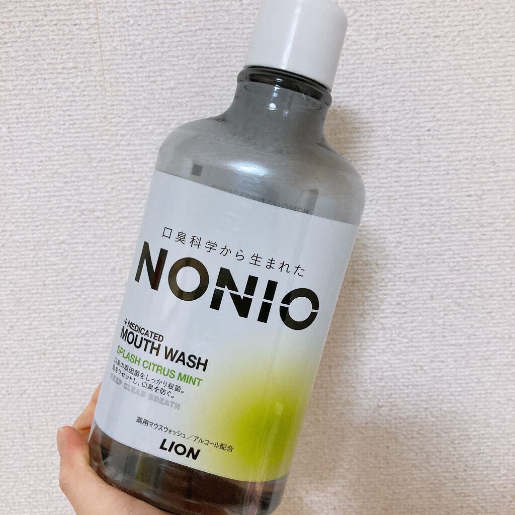 NONIOマウスウォッシュ スプラッシュシトラスミント 600ml/NONIO/マウスウォッシュ・スプレーを使ったクチコミ（1枚目）
