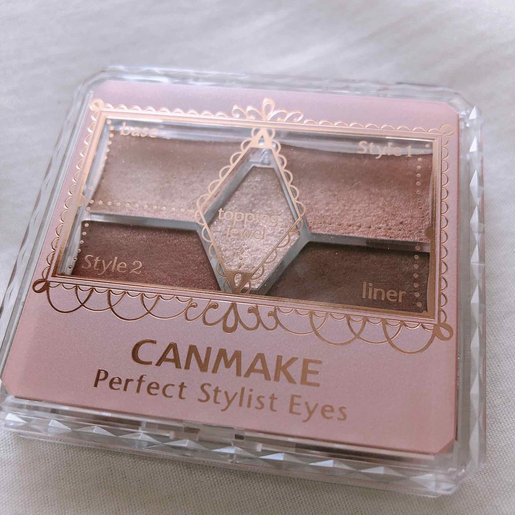 【旧品】パーフェクトスタイリストアイズ/キャンメイク/アイシャドウパレットを使ったクチコミ（1枚目）