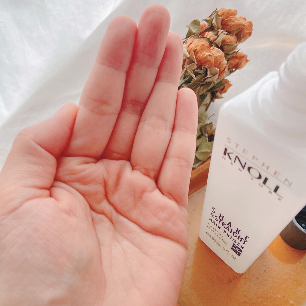シェイク アンド ストレート ヘアプライマー/スティーブンノル ニューヨーク/ヘアオイルを使ったクチコミ(4枚目)