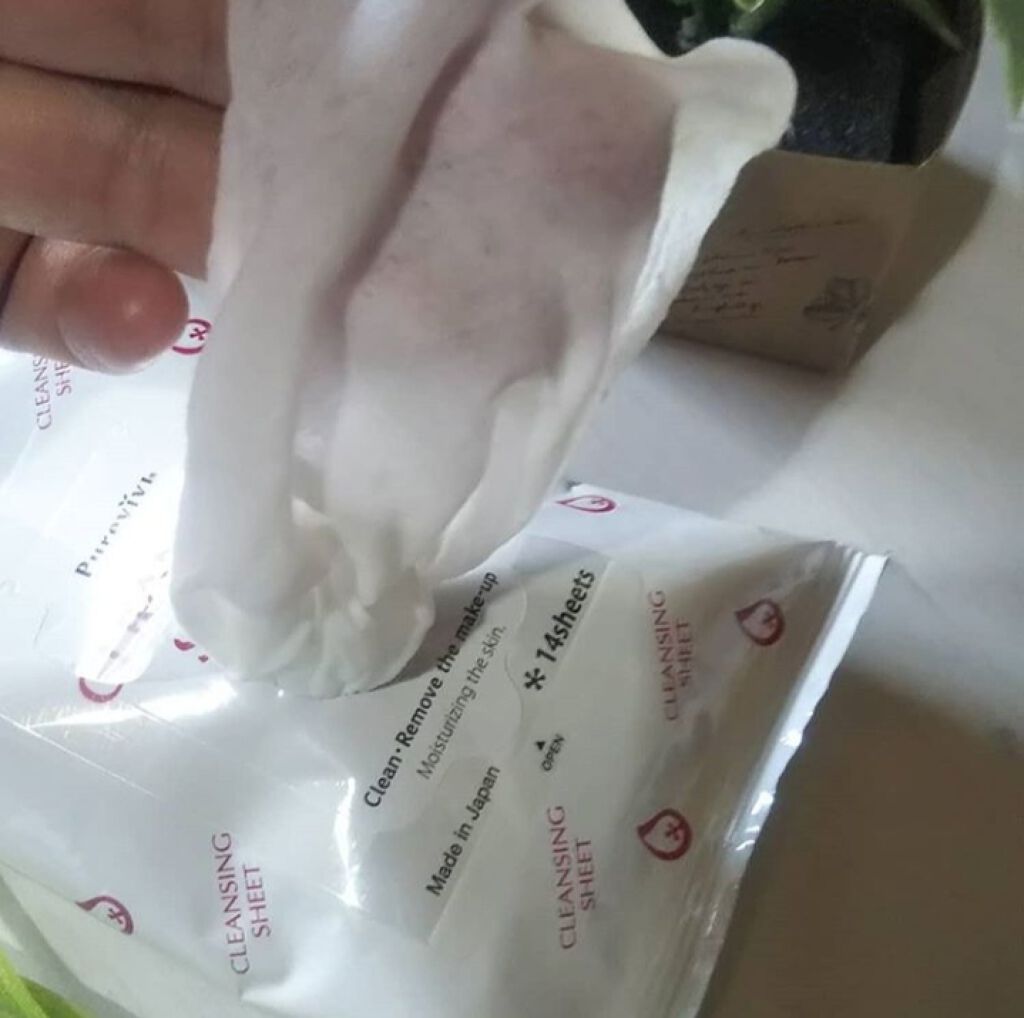 クレンジングシート/ピュアヴィヴィ/クレンジングシートを使ったクチコミ（2枚目）