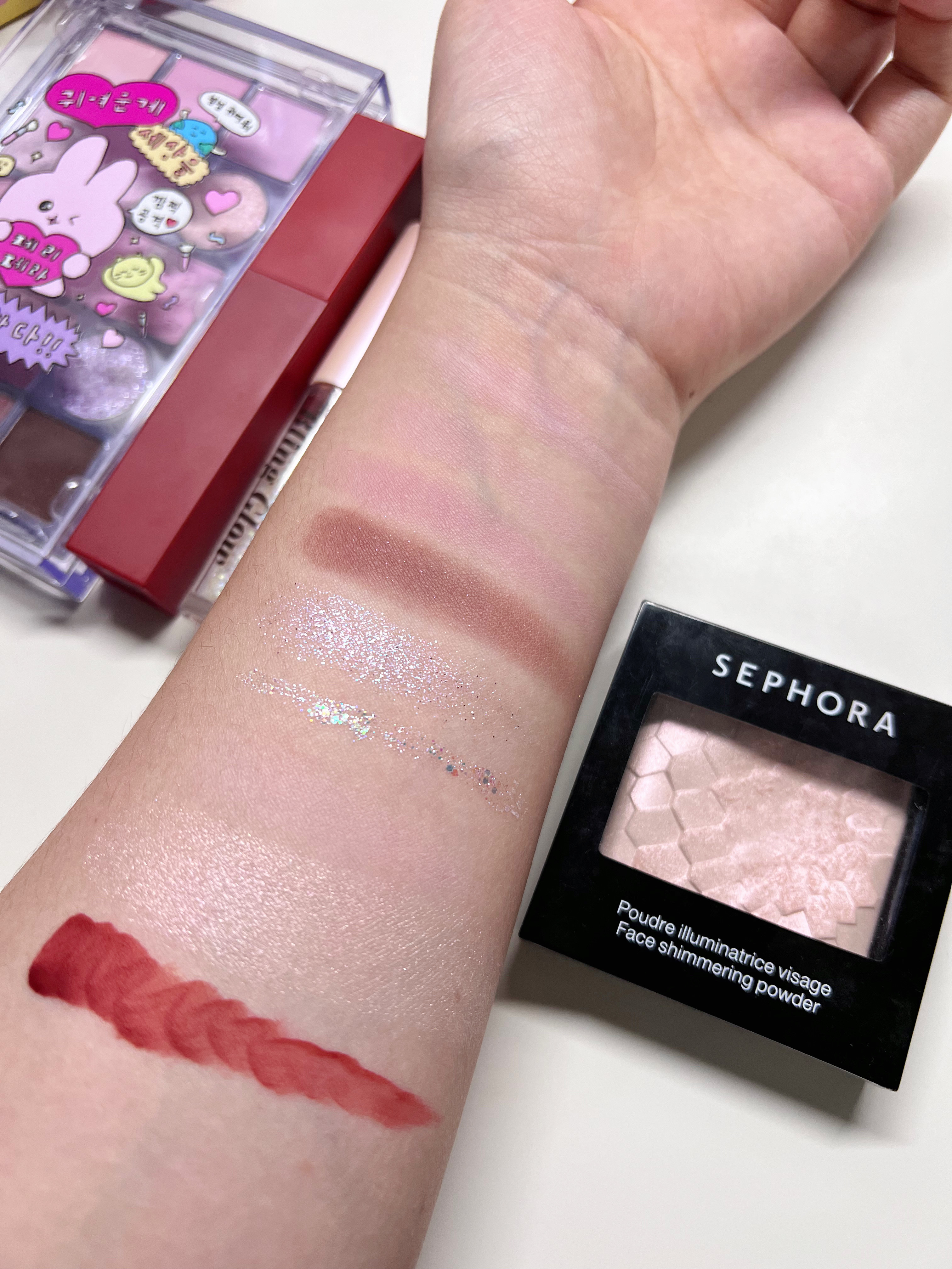 ザショッキングリップブラー 5.Breaking News/TONYMOLY/口紅を使ったクチコミ（3枚目）