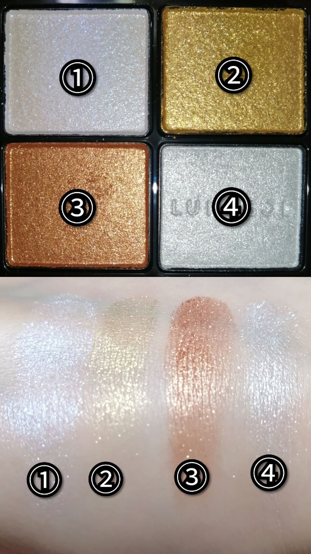 アイカラーレーション/LUNASOL/アイシャドウパレットを使ったクチコミ(2枚目)