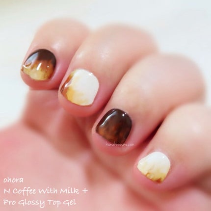 セミキュアジェルネイル(ハンド)/ohora/ネイルシールを使ったクチコミ(7枚目)