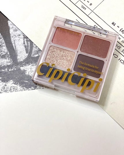 ドレッシーシャドウ/CipiCipi/アイシャドウパレットを使ったクチコミ(1枚目)