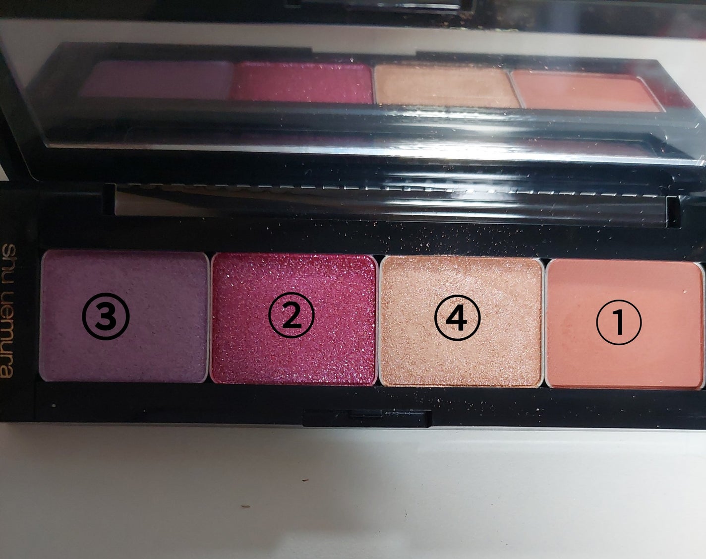 シルクスムース アイシャドー (レフィル)/shu uemura/ジェル・クリームアイシャドウを使ったクチコミ(3枚目)