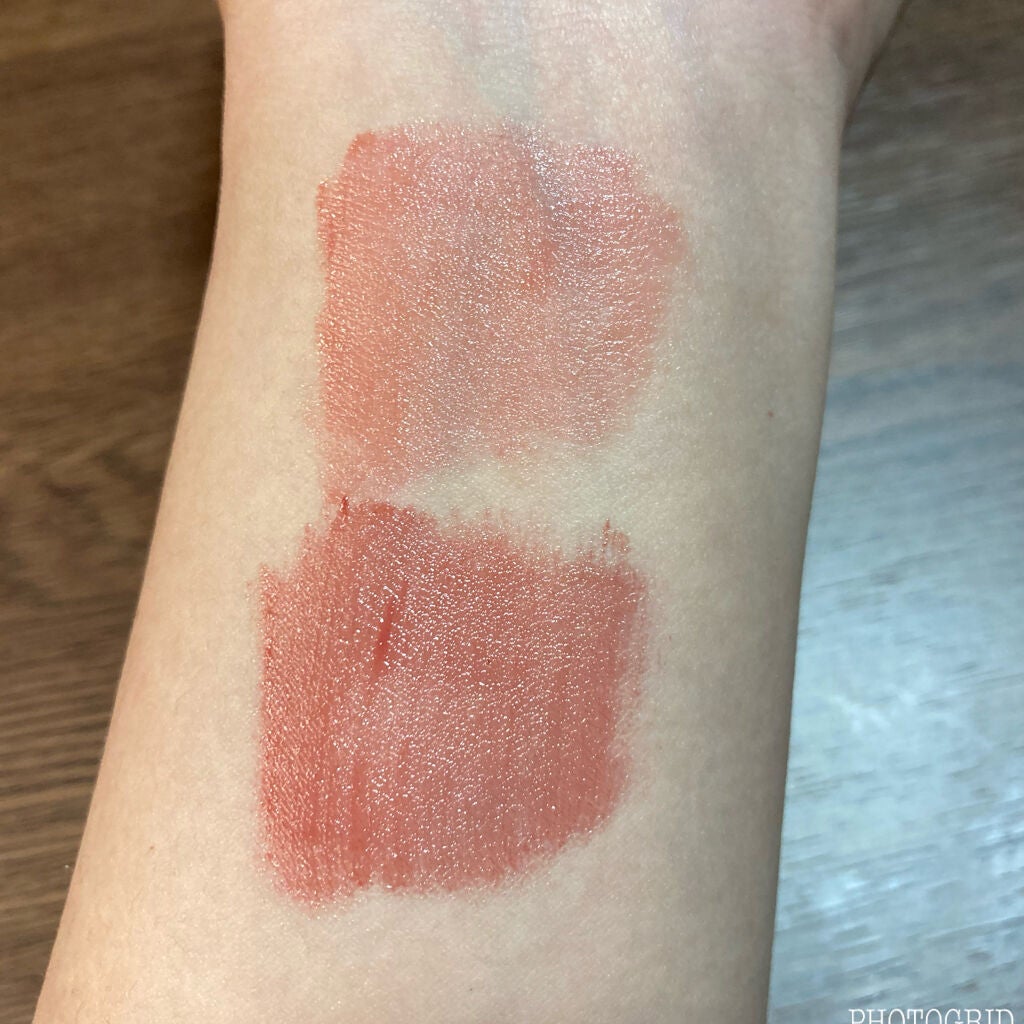 ラスティンググロスリップ/CEZANNE/口紅を使ったクチコミ(3枚目)