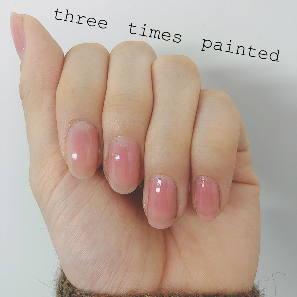 ネイルファンデーション/パラドゥ/マニキュアを使ったクチコミ(4枚目)