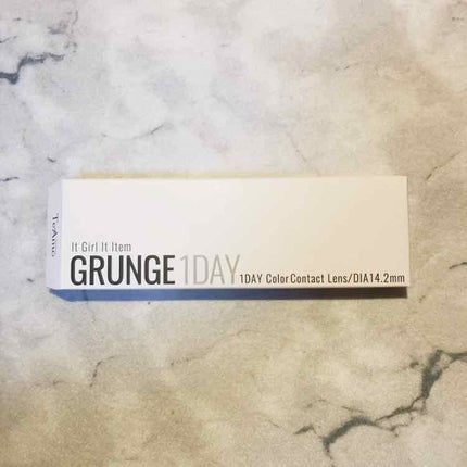 Grunge 1DAY/TeAmo/ワンデー(1DAY)カラコンを使ったクチコミ(1枚目)