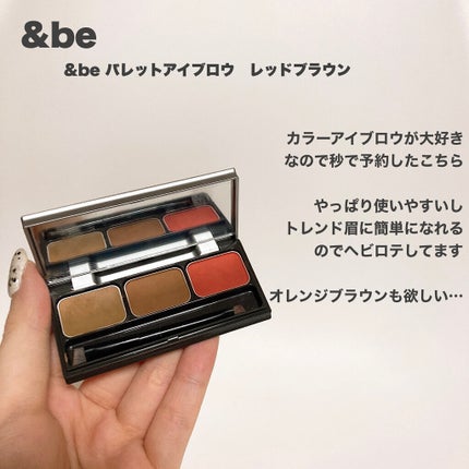 THE アイパレR/b idol/アイシャドウパレットを使ったクチコミ(5枚目)