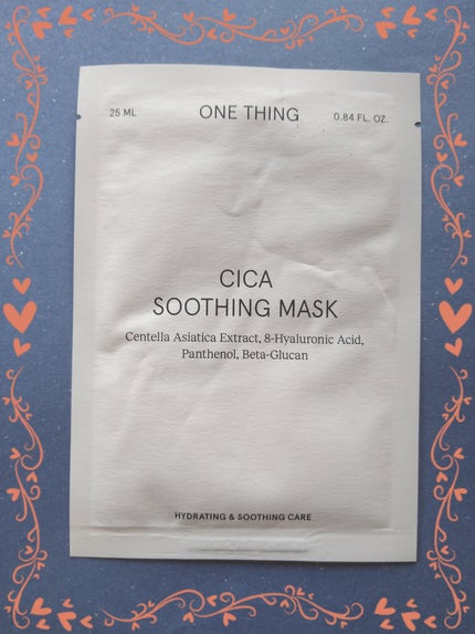 CICAスージングマスク/ONE THING/シートマスク・パックを使ったクチコミ(1枚目)