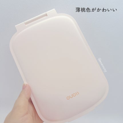 llano 折りたたみLEDライトミラー/llano/その他化粧小物を使ったクチコミ(2枚目)