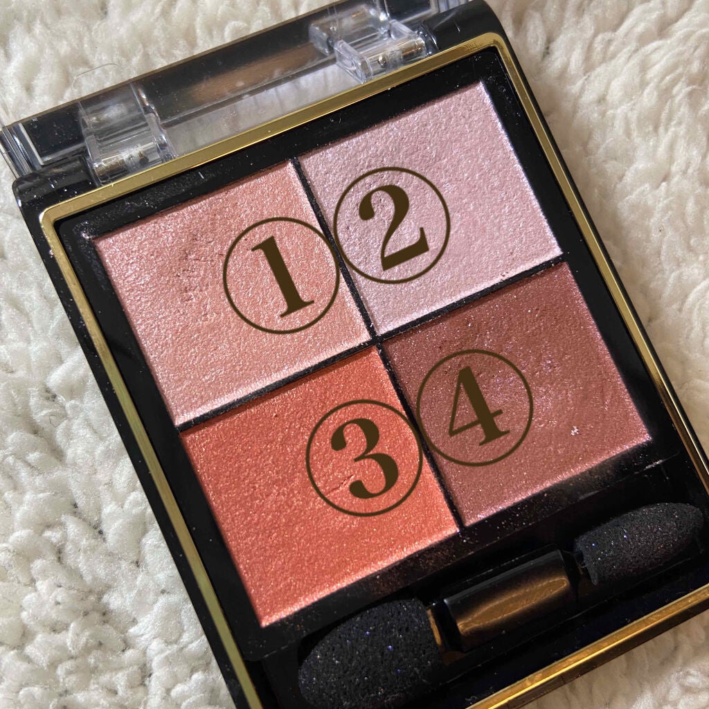 リアルクローズシャドウ/excel/アイシャドウパレットを使ったクチコミ(2枚目)