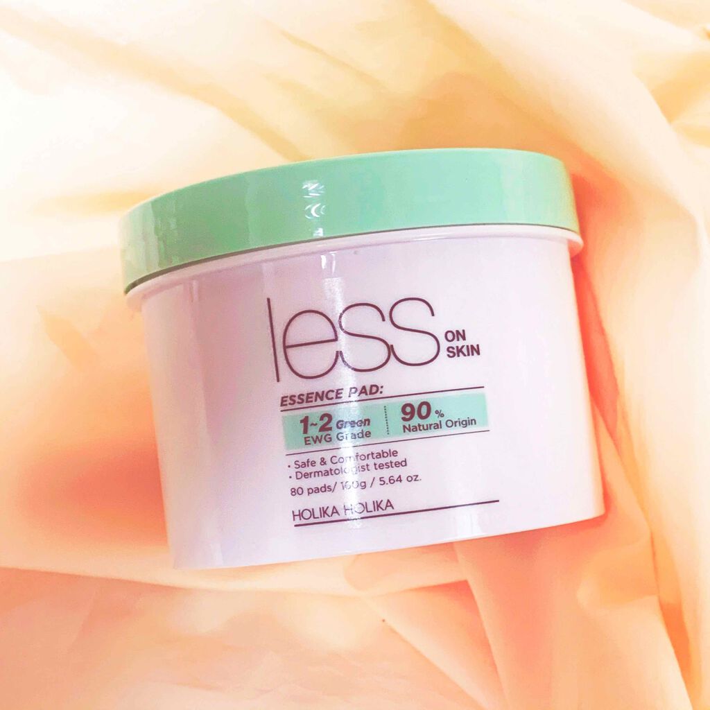 レスオンスキンエッセンスパッド/HOLIKA HOLIKA/トナーパッドを使ったクチコミ（1枚目）