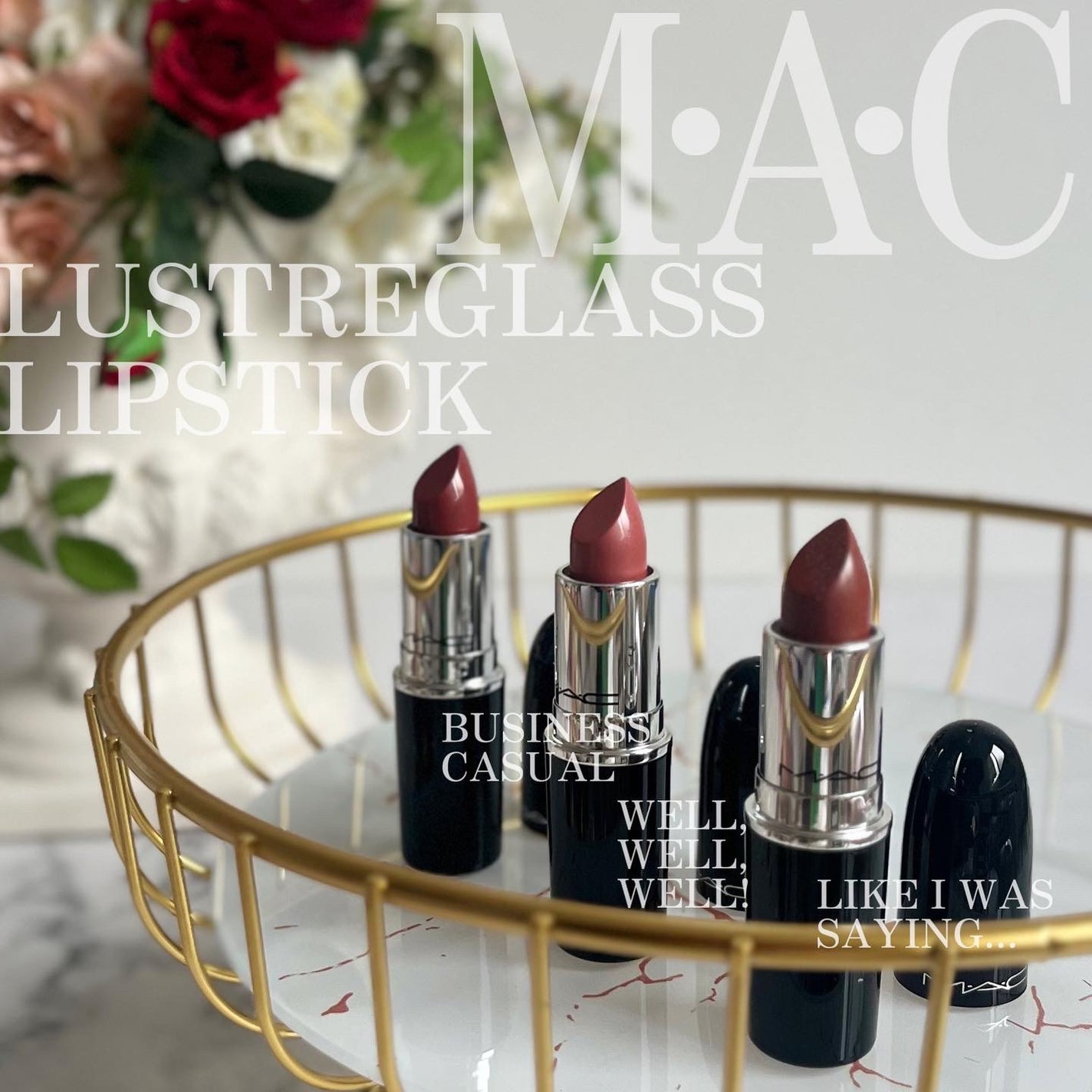 ラスターガラス リップスティック/M・A・C/口紅を使ったクチコミ(1枚目)