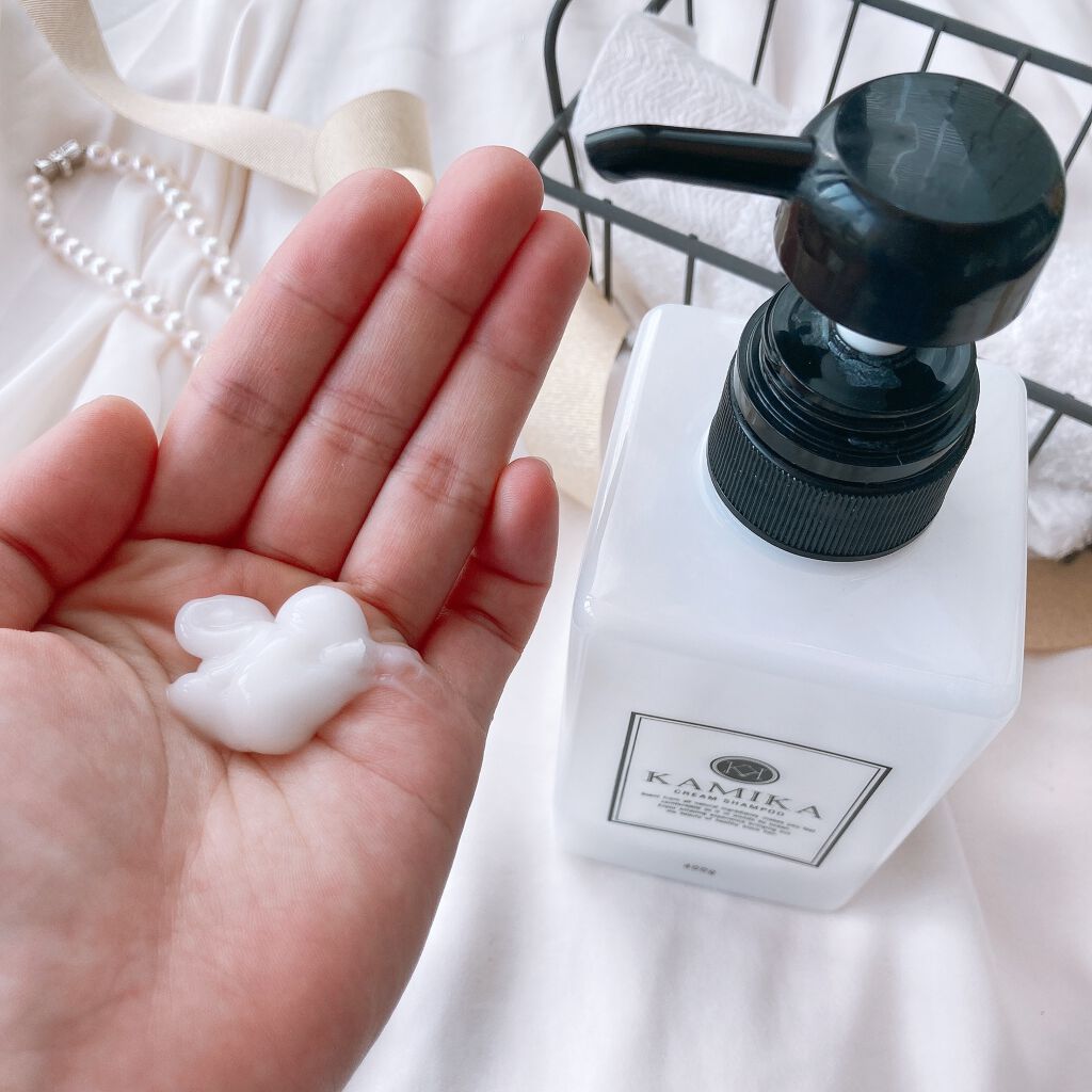 黒髪クリームシャンプー/KAMIKA/シャンプー・コンディショナーを使ったクチコミ（3枚目）