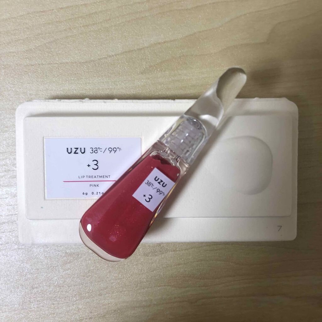 38°C / 99°F リップトリートメント (リップ美容液)/UZU BY FLOWFUSHI/リップケアを使ったクチコミ(1枚目)