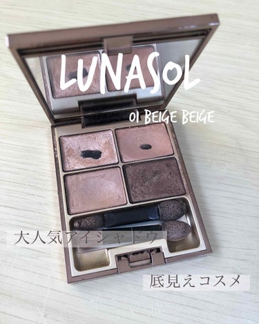 スキンモデリングアイズ/LUNASOL/パウダーアイシャドウを使ったクチコミ（1枚目）