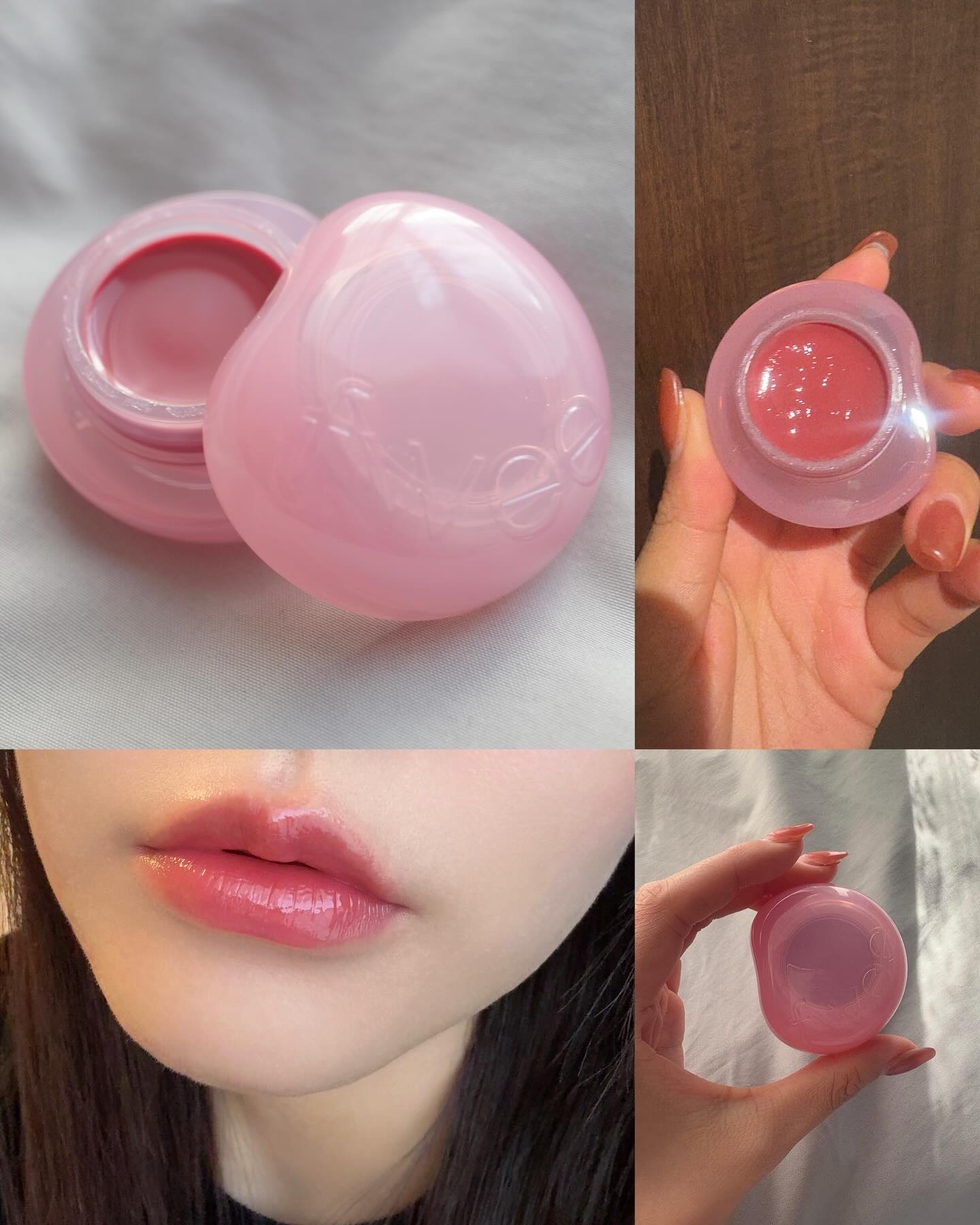 フィー リップアンドチーク グローイジェリーポット/fwee/リップグロスを使ったクチコミ（1枚目）