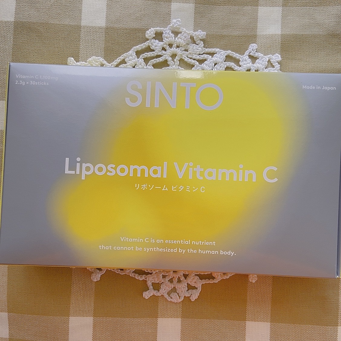 リポソーム ビタミンC/SINTO/美容サプリメントを使ったクチコミ（1枚目）