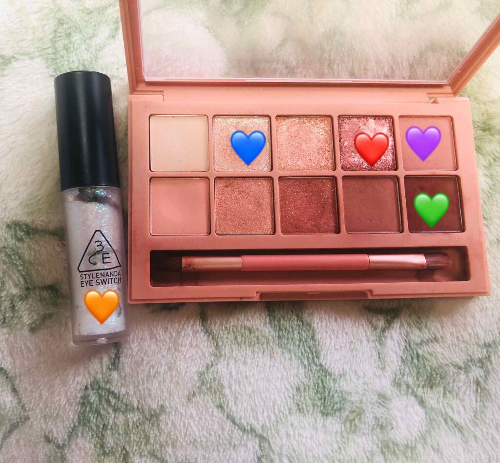 3CE アイスイッチ/3CE/グリッターを使ったクチコミ（2枚目）