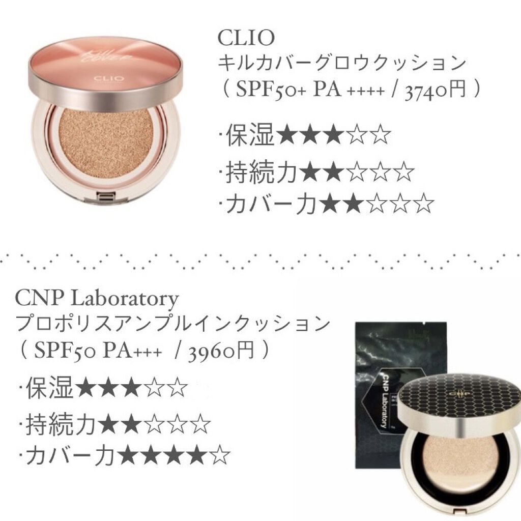 あなたはどっち派？HERA・Dior・CNP Laboratory・CLIO・YVES SAINT