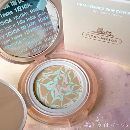 CICA エッセンススキンカバーパクト/VT/パウダーファンデーションを使ったクチコミ(5枚目)