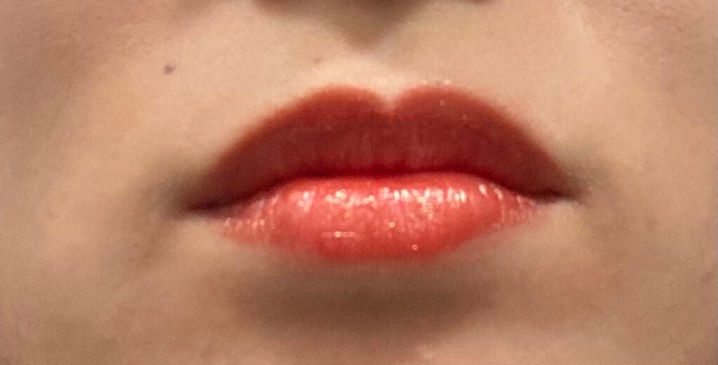 ルージュ ヴォリュプテ シャイン コレクター/YVES SAINT LAURENT BEAUTE/口紅を使ったクチコミ(3枚目)