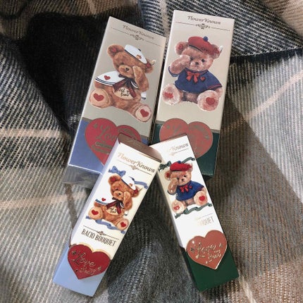 Love Bear リップスティック ツヤタイプ コーヒーベア/FlowerKnows/口紅を使ったクチコミ(1枚目)