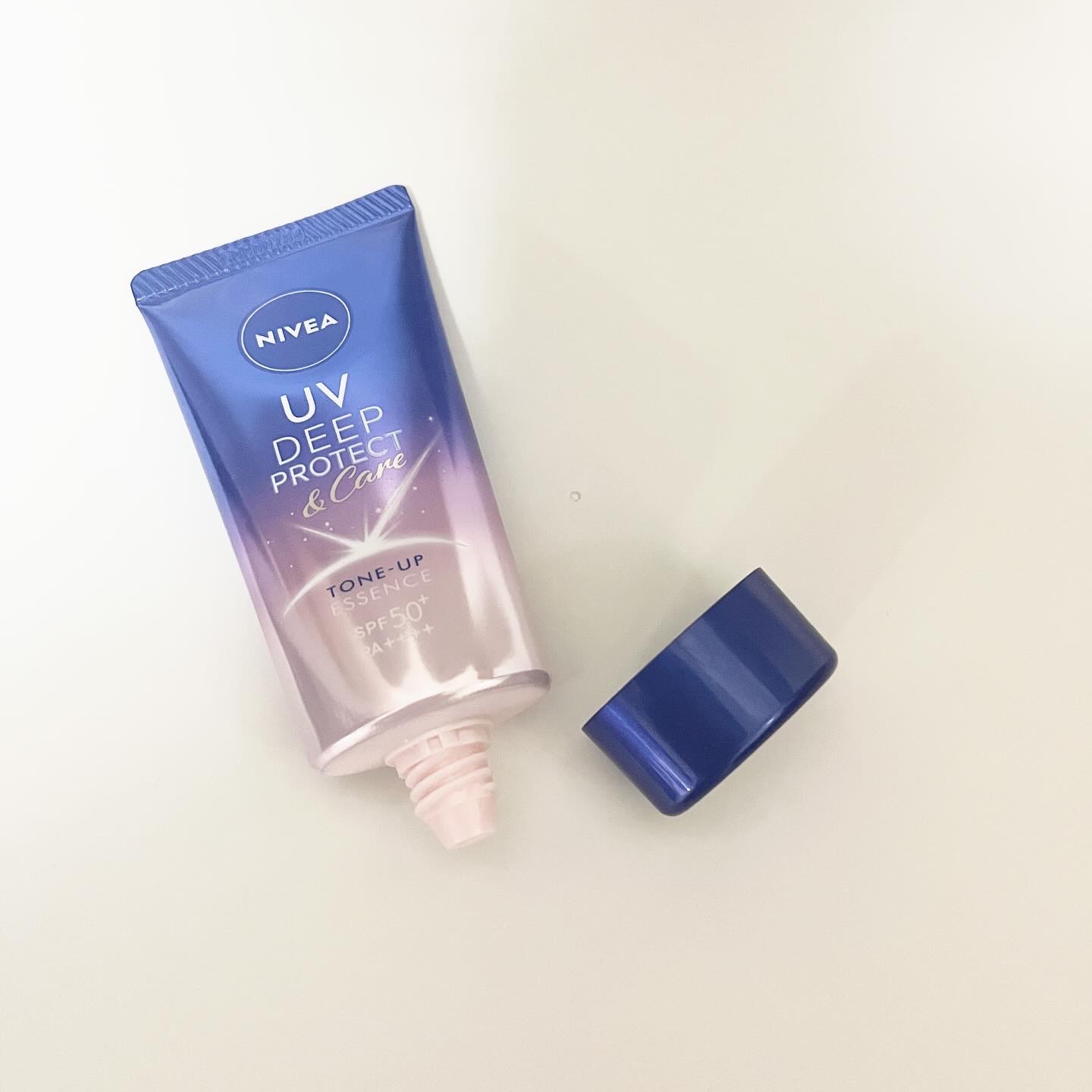 ニベアUV ディープ プロテクト＆ケア トーンアップ エッセンス/ニベア/日焼け止めローションを使ったクチコミ（2枚目）