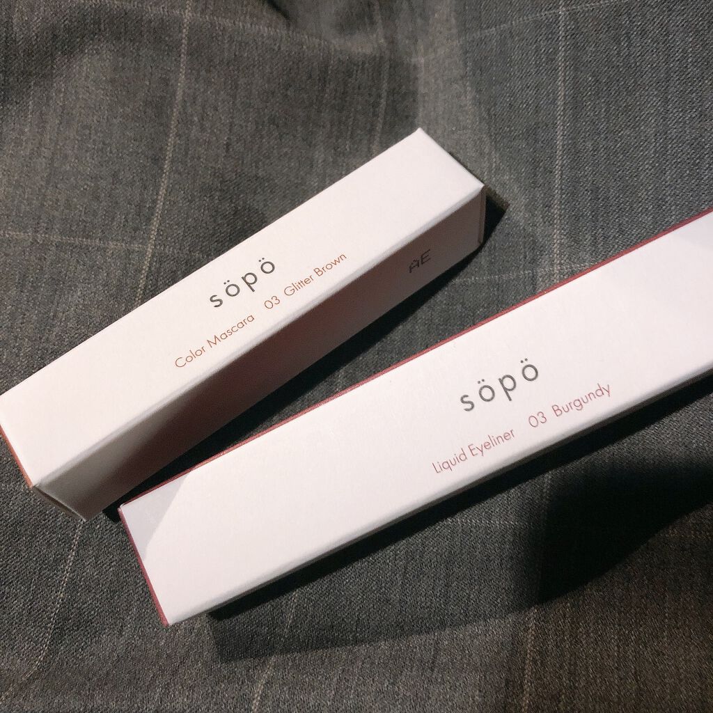 リキッドアイライナー/sopo/リキッドアイライナーを使ったクチコミ（1枚目）