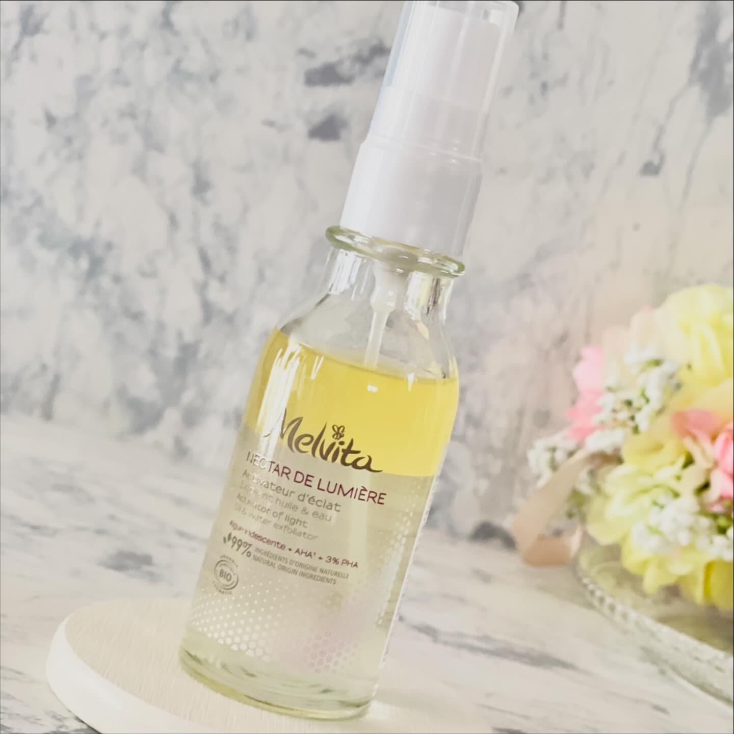 ネクターデルミエール アクティベーターオイルウォーター 50mL/Melvita/化粧水を使ったクチコミ（1枚目）