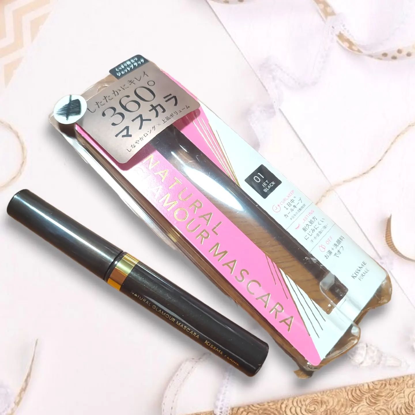 クッションチップアイカラーN/キスミー フェルム/単色アイシャドウを使ったクチコミ（2枚目）