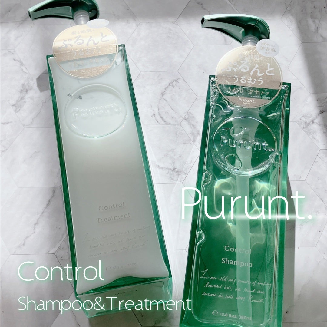 プルント コントロール美容液シャンプー/トリートメント/Purunt./市販シャンプーを使ったクチコミ(1枚目)