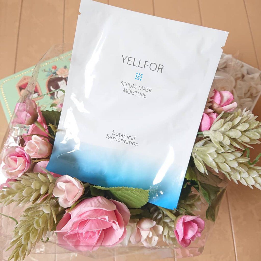 セラムマスク モイスチャー/YELLFOR/シートマスク・パックを使ったクチコミ（1枚目）